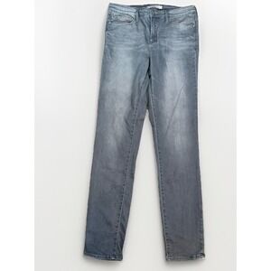 Athleta Sculptek Jeans Size 16 Tall High Rise Grey 5-Pocket Stretch Ankle Pants‎